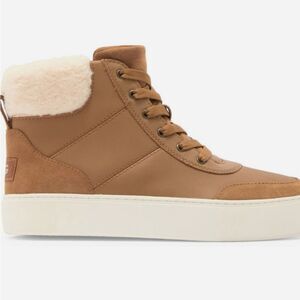Ugg Cakewalk UggPlush High Top Sneakers- Chestnut